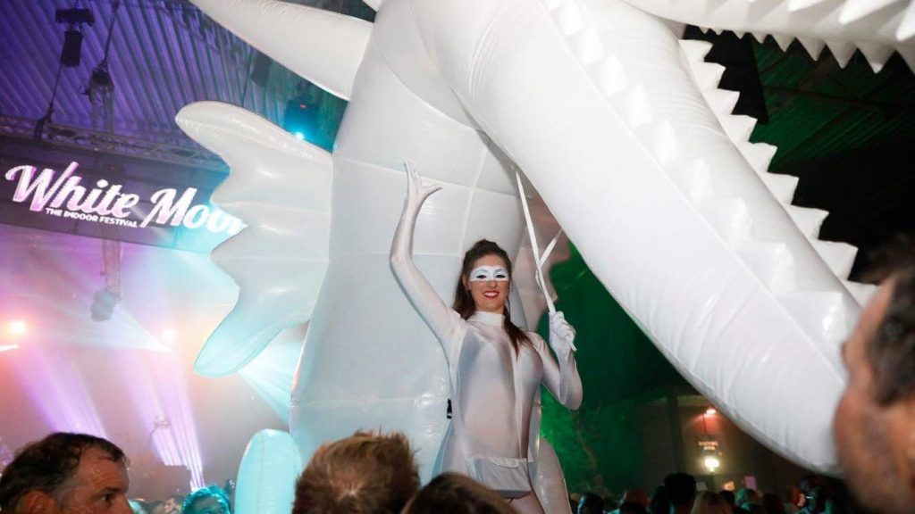 Festival looppakken inflatable publi air