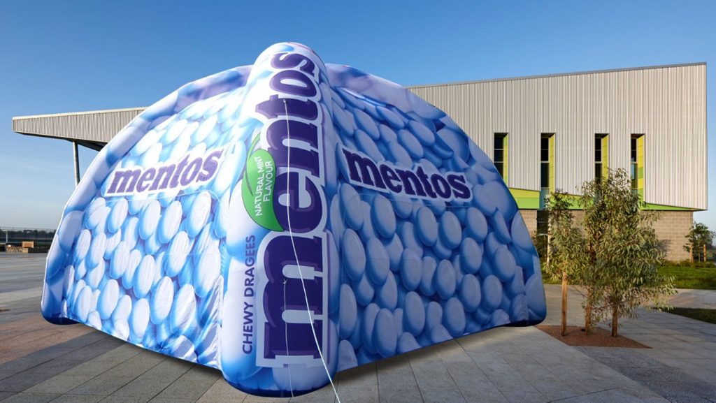Opblaasbare tenten - Publi air - spintent inflatable spider tent - Mentos