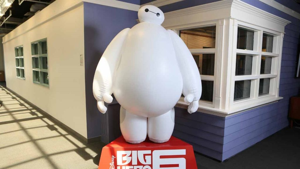 BIG HERO 6 - Publi air for Disney- inflatable character - retail - opblaasbaar karakter - theatre decor, retail displays, winkel displays, display reclame