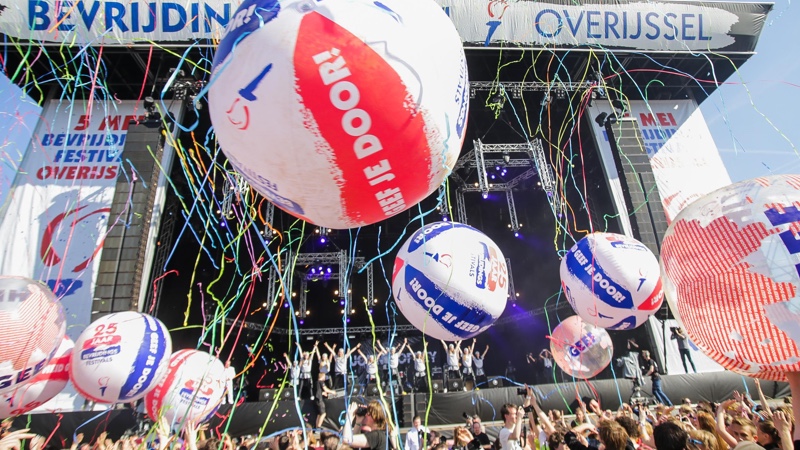 Festival ballonnen crowdballs publieksballen items voor uw publiek - Publi air