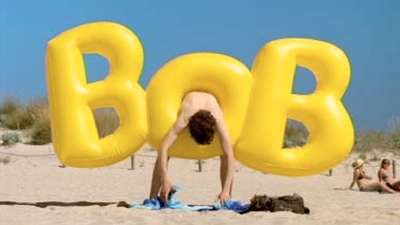 Maatwerk luchtbed custom made inflatable logo - BoB - Publi air