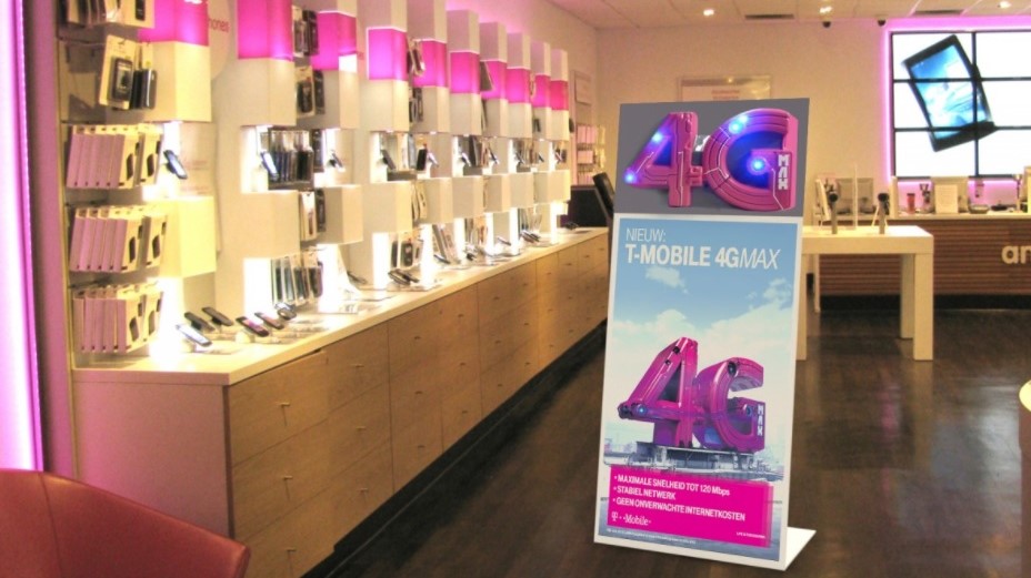 T-Mobile pos materiaal