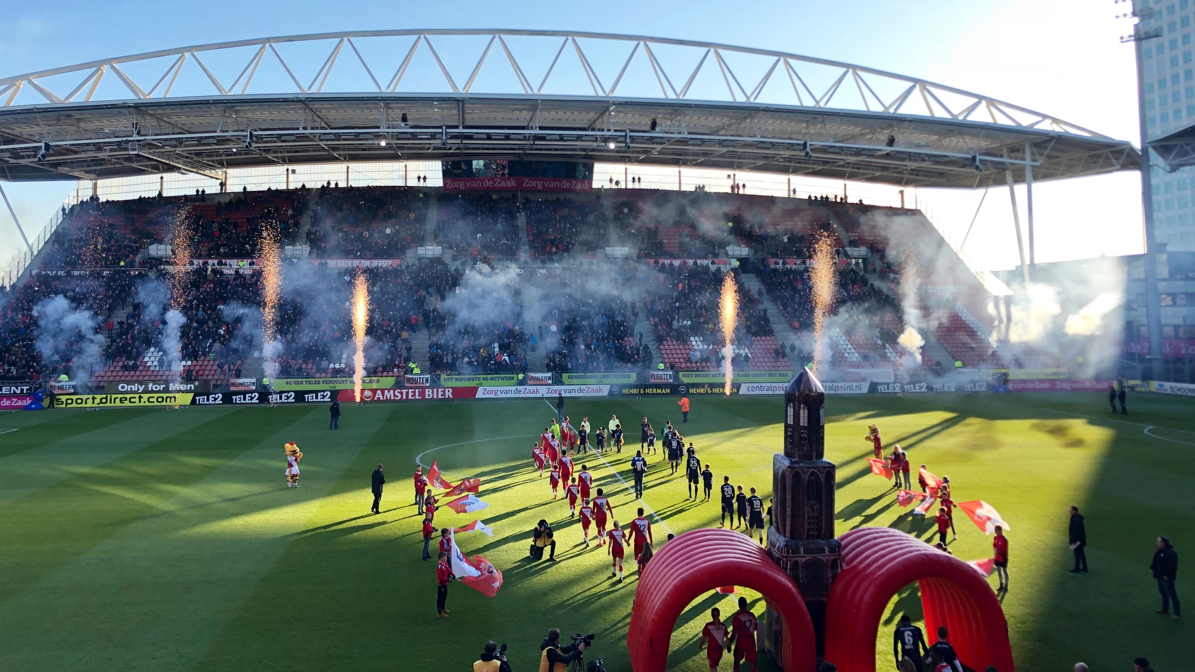 FC Utrecht Opblaasbare welkomstboog
