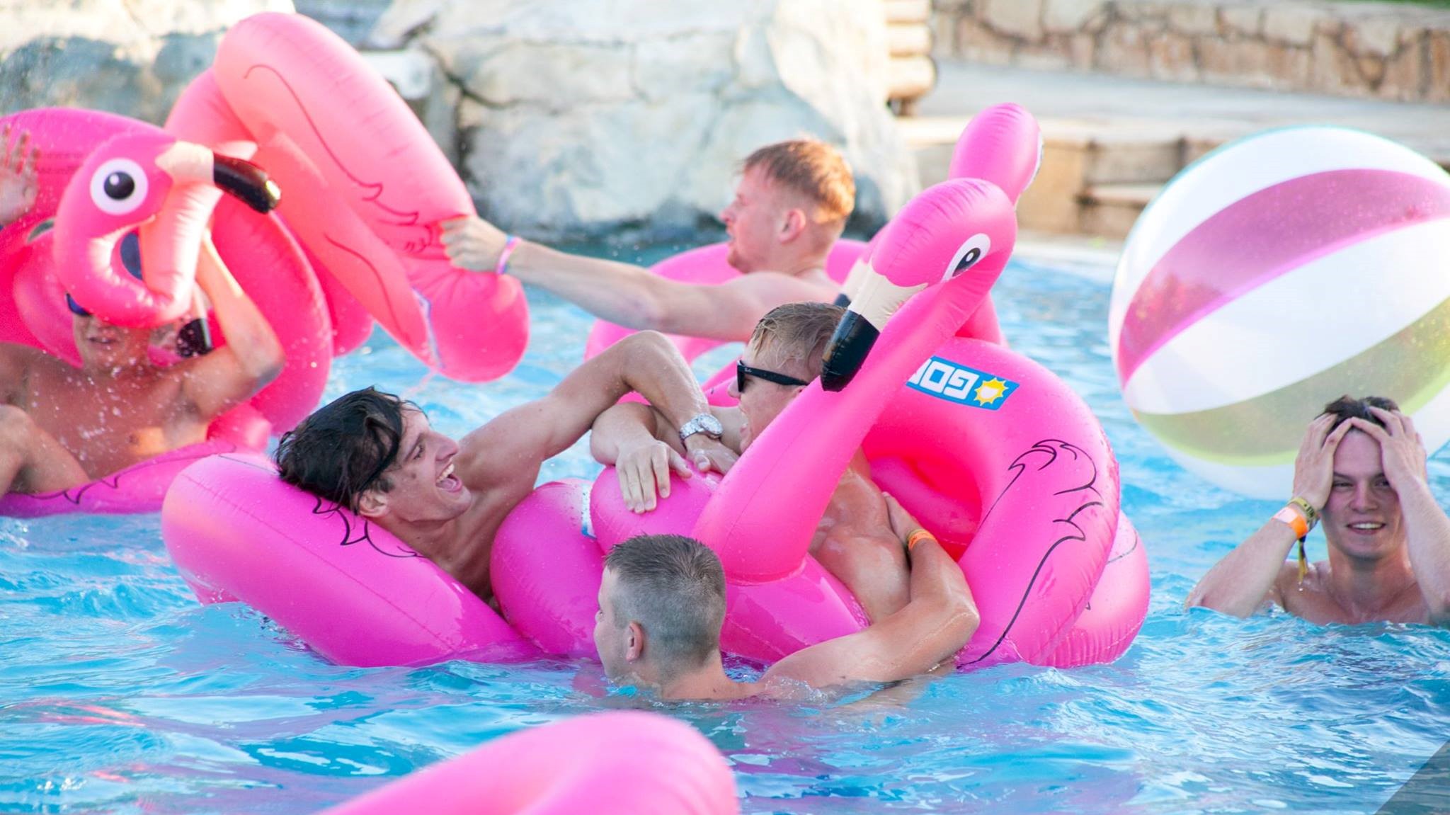 Gogo reizen Starbeach inflatable logo airbed custom made flamingo pool float Sundio - Totally Summer - Recovery 12