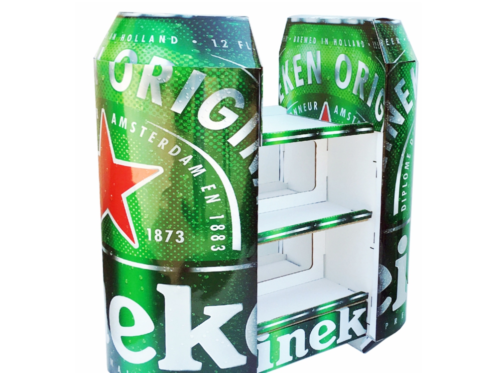 Heineken-bridge-display-3D-instore