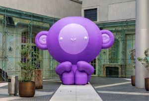 Inflatable monkey